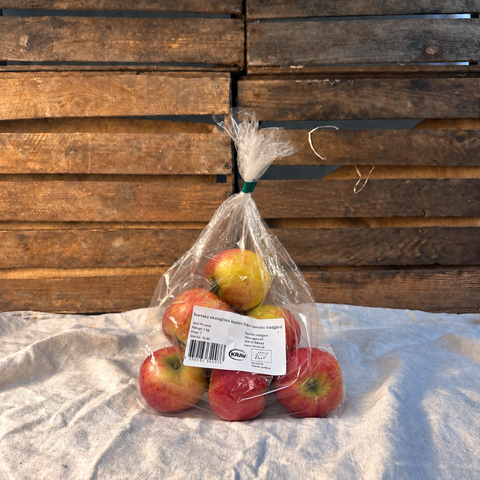 Ekologiska äpplen från Ranviks Trädgård i påse om 1 kg