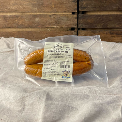 Chorizo 92%, nitritfri 250g