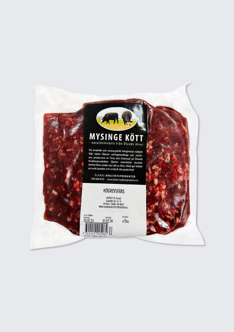 Högrevsfärs gräsbeteskött 450g
