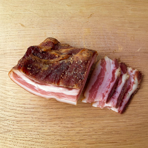 Nitritfri äppelrökt bacon 150g EKO