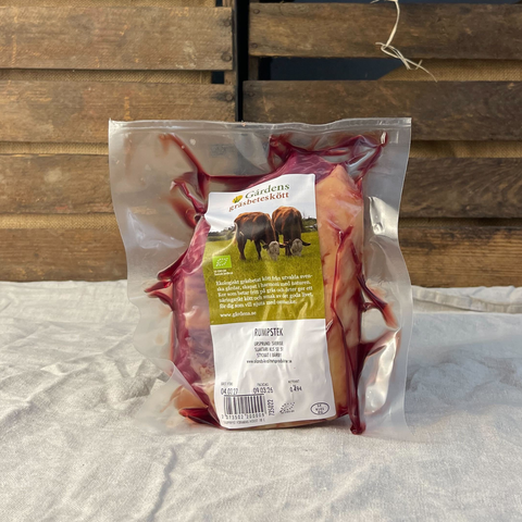 Rumpstek grasbeteskött 500g EKO